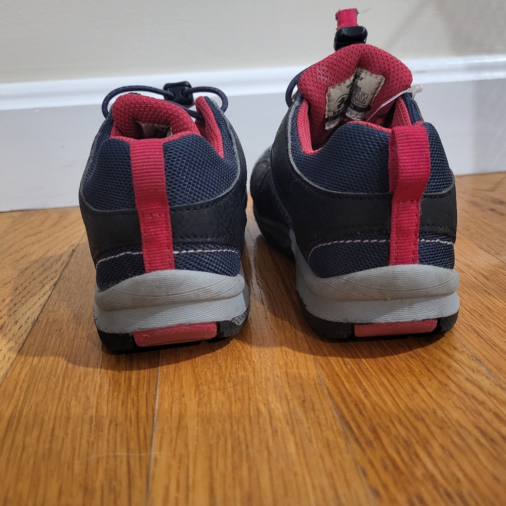 Kamik waterproof hiking shoes for girls.